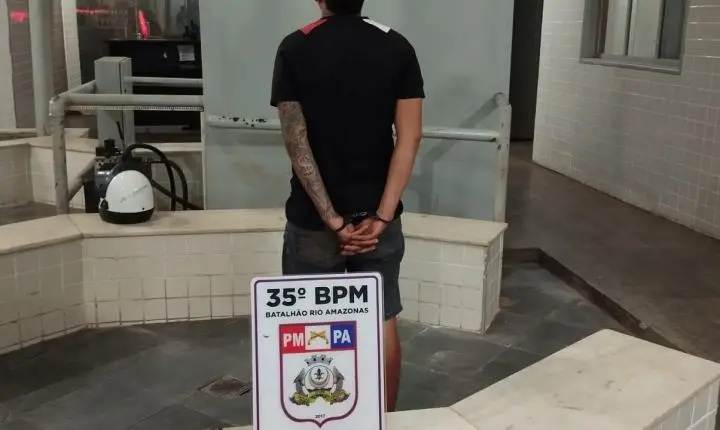 Preso suspeito de assalto 