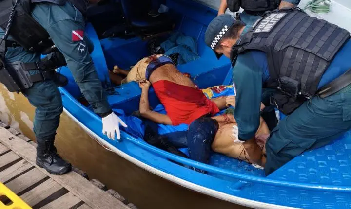 Traficantes trombam com a PM no município de Almerim e dois deles foram alvejados 